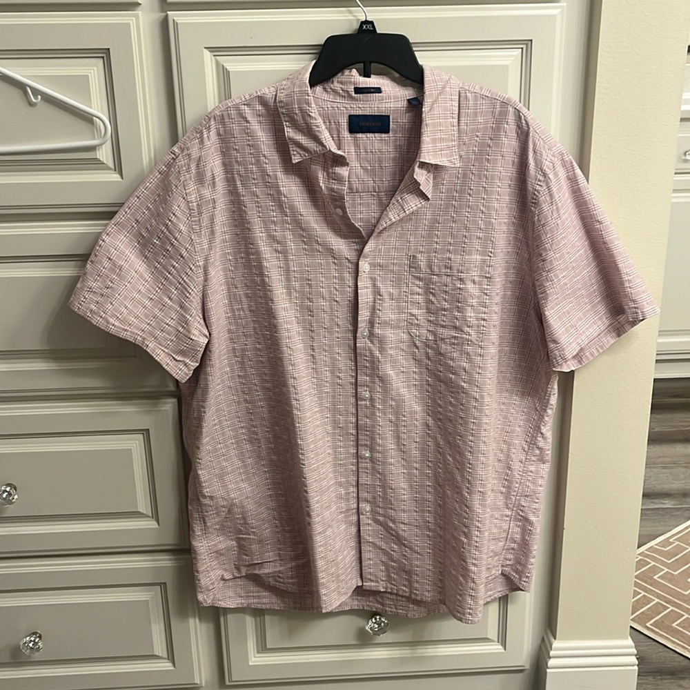 Fairlane men’s button down casual short XXL